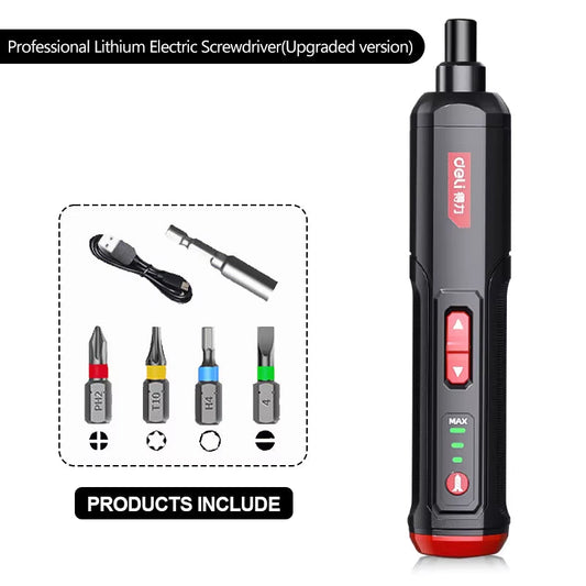 TorquePro™ Mini Electric Screwdriver Set – USB Rechargeable Precision Power Tool Kit (2000mAh)
