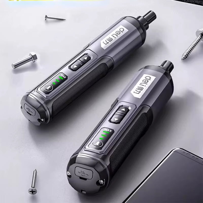 TorquePro™ Mini Electric Screwdriver Set – USB Rechargeable Precision Power Tool Kit (2000mAh)