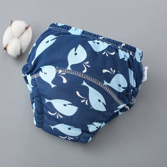 🍼 SnugTots™ Reusable Baby Training Pants – Washable Diaper Shorts for Newborns & Toddlers