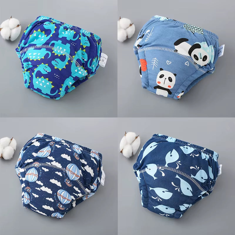 🍼 SnugTots™ Reusable Baby Training Pants – Washable Diaper Shorts for Newborns & Toddlers