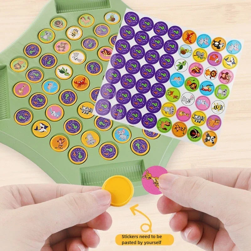 BrainFlip™ – Match Animals & Fruits for Endless Family Fun