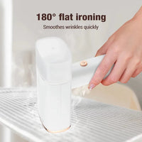 💨 SteamPro™ 1000W Portable Garment Steamer – Fast Heat, Foldable & Travel-Ready Fabric Iron with 130ml Tank