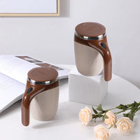 ☕ BrewFlow™ Magnetic Stir Mug – Perfectly Stirred Coffee at the Push of a Button