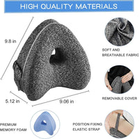 🛌 ErgoLeg™ Support Pillow – Relieve Sciatica, Hip & Back Pain 🌙✨