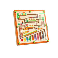 MagniMaze™ – Montessori Magnetic Rolling Ball Maze