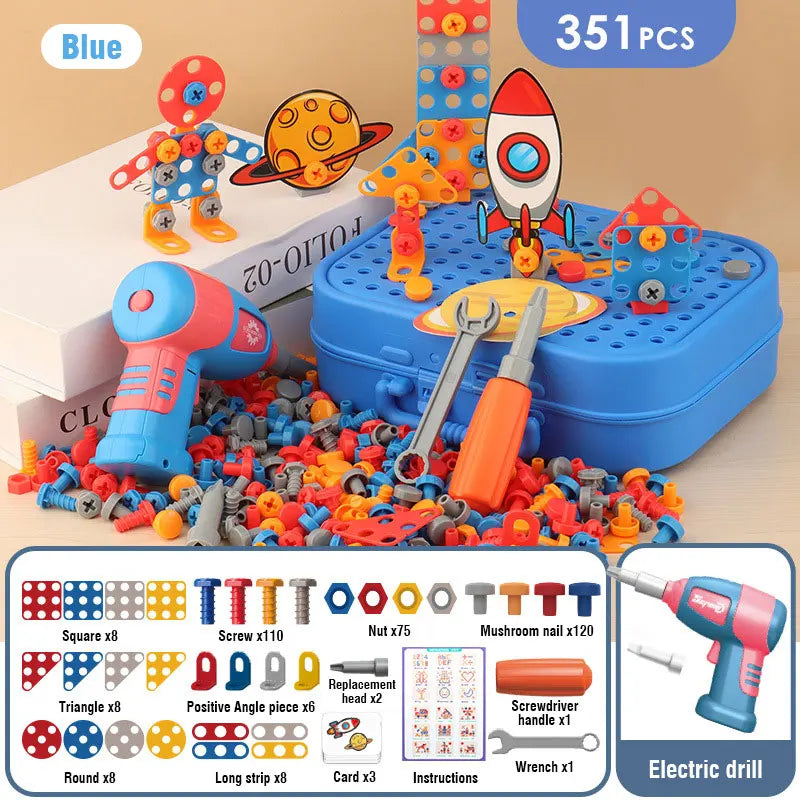 BuildBuddy™ – Electric Drill Assembly Puzzle Toy