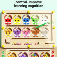 MagniMaze™ – Montessori Magnetic Rolling Ball Maze