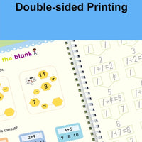 📋 Winley™ Magic Practice Groove Copybook – Master Numbers, Letters & Calligraphy with Ease!