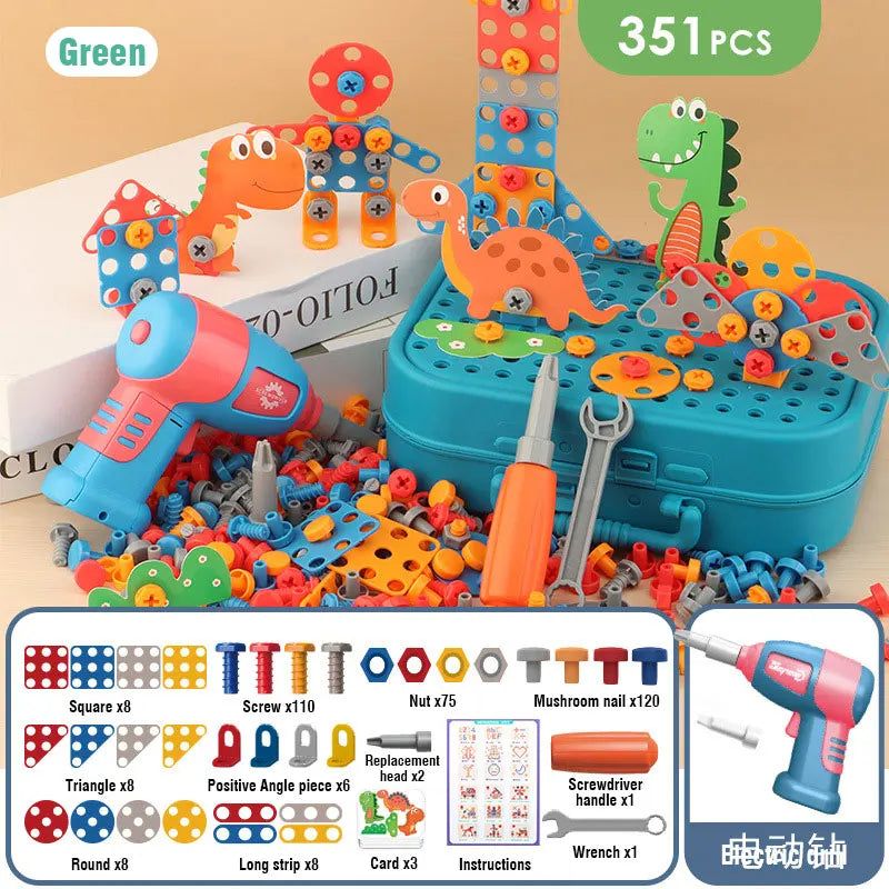 BuildBuddy™ – Electric Drill Assembly Puzzle Toy