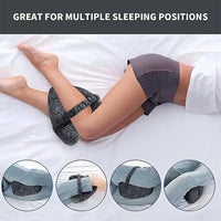 🛌 ErgoLeg™ Support Pillow – Relieve Sciatica, Hip & Back Pain 🌙✨
