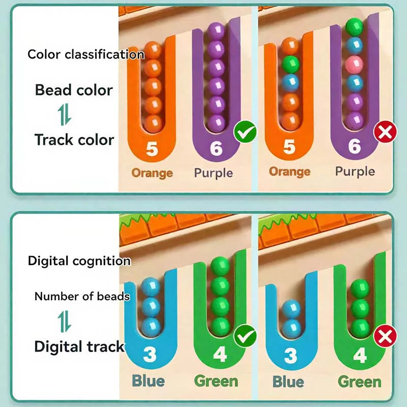 MagniMaze™ – Montessori Magnetic Rolling Ball Maze