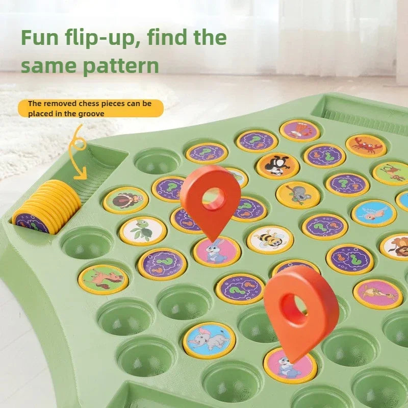 BrainFlip™ – Match Animals & Fruits for Endless Family Fun