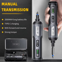 TorquePro™ Mini Electric Screwdriver Set – USB Rechargeable Precision Power Tool Kit (2000mAh)