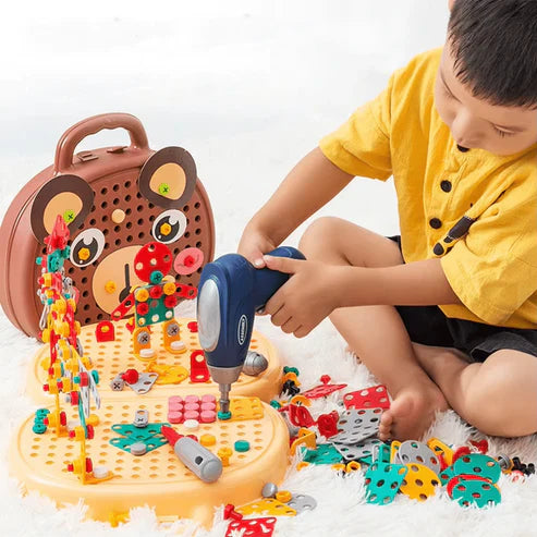 BuildBuddy™ – Electric Drill Assembly Puzzle Toy