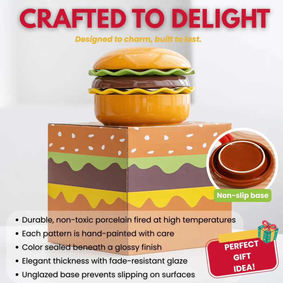Winley™ StackPlate™ – The Elegant Way to Serve Burgers & Bites